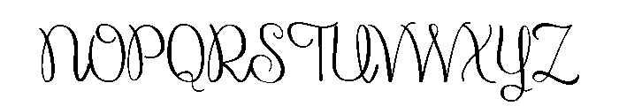 PN Happy Medium Condensed Font UPPERCASE