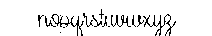 PN Happy Medium Condensed Font LOWERCASE