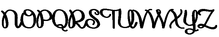 PN Happy Medium Expanded Bold Font UPPERCASE
