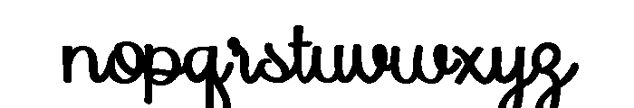 PN Happy Medium Expanded Bold Font LOWERCASE