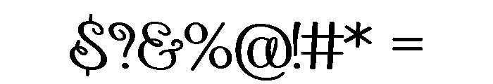 PN Happy Medium Expanded DemiBold Font OTHER CHARS