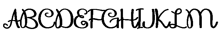 PN Happy Medium Expanded DemiBold Font UPPERCASE