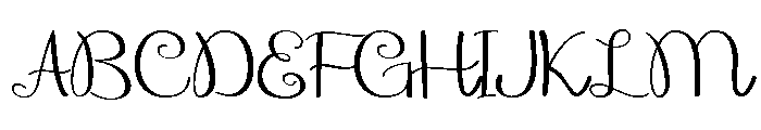 PN Happy Medium Expanded Font UPPERCASE