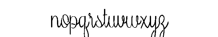 PN Happy Medium Stencil Condensed Font LOWERCASE