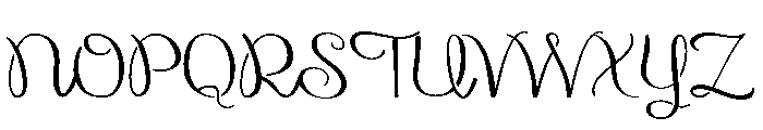 PN Happy Medium Stencil Expanded Font UPPERCASE