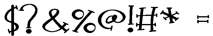 PN Happy Valentines Expanded Font OTHER CHARS