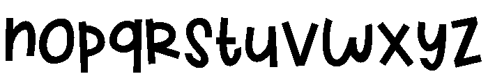 PN Heart-Throb Font LOWERCASE