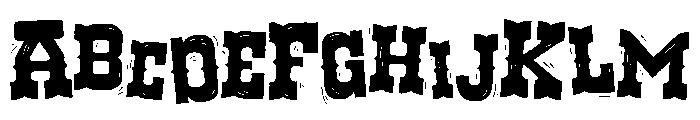 PN Hen Huevos Font UPPERCASE