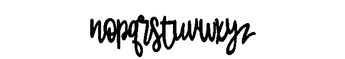 PN High Point Condensed Bold Font LOWERCASE
