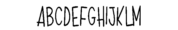 PN High Point Condensed Font UPPERCASE