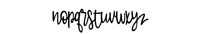 PN High Point Condensed Font LOWERCASE