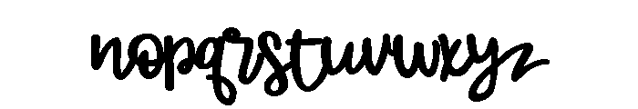 PN High Point Expanded Bold Font LOWERCASE