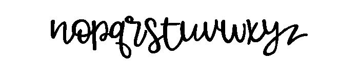 PN High Point Expanded Font LOWERCASE