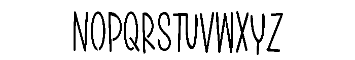 PN High Point Stencil Condensed Font UPPERCASE