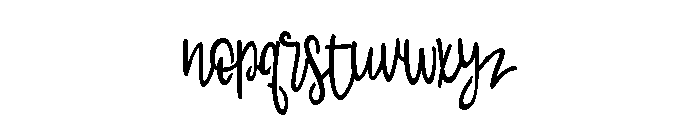 PN High Point Stencil Condensed Font LOWERCASE