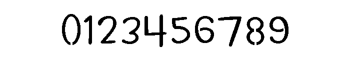 PN High Point Stencil Expanded Font OTHER CHARS