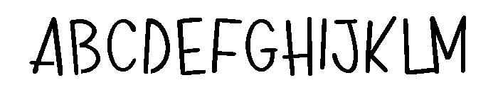 PN High Point Stencil Expanded Font UPPERCASE