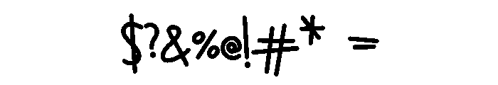 PN Homeless Bold Font OTHER CHARS