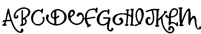 PN Housedog Font UPPERCASE