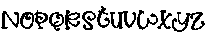 PN Housedog Font LOWERCASE
