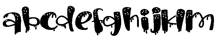 PN Ice Cream Drips Expanded FONT