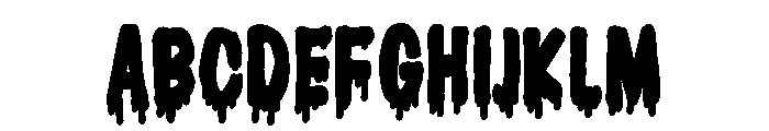 PN Ice Cream Plunge Condensed Font UPPERCASE