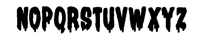 PN Ice Cream Plunge Condensed Font UPPERCASE