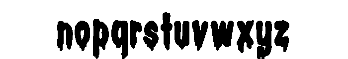 PN Ice Cream Plunge Condensed Font LOWERCASE