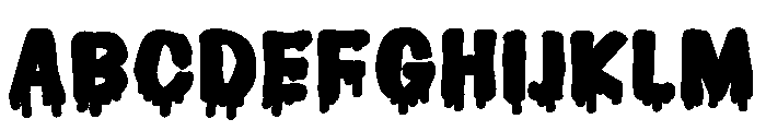 PN Ice Cream Plunge Expanded Font UPPERCASE