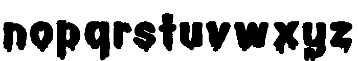 PN Ice Cream Plunge Expanded Font LOWERCASE
