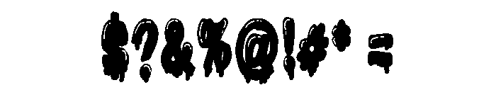 PN Ice Cream Plunge Too Condensed Font OTHER CHARS