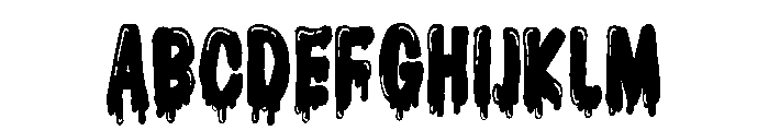 PN Ice Cream Plunge Too Condensed Font UPPERCASE