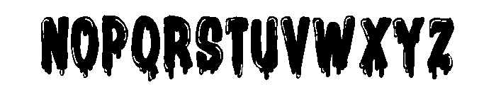 PN Ice Cream Plunge Too Condensed Font UPPERCASE