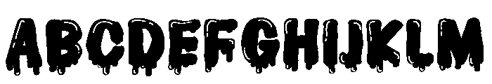 PN Ice Cream Plunge Too Expanded Font UPPERCASE