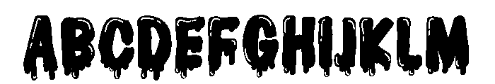 PN Ice Cream Plunge Too Font UPPERCASE