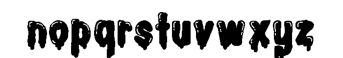 PN Ice Cream Plunge Too Font LOWERCASE