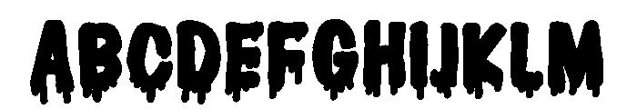 PN Ice Cream Plunge Font UPPERCASE