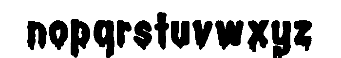 PN Ice Cream Plunge Font LOWERCASE