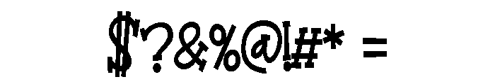 PN Jack Sprat Condensed Bold Font OTHER CHARS
