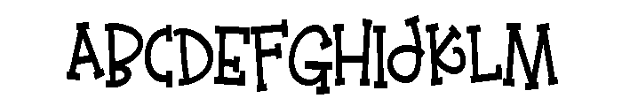 PN Jack Sprat Condensed Bold Font UPPERCASE