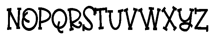 PN Jack Sprat Condensed Bold Font UPPERCASE