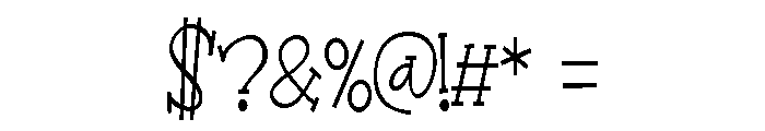 PN Jack Sprat Condensed Font OTHER CHARS