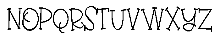 PN Jack Sprat Condensed Font UPPERCASE