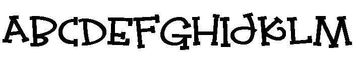 PN Jack Sprat Expanded Bold Font UPPERCASE