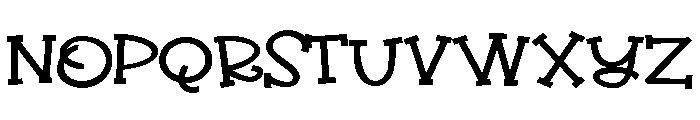 PN Jack Sprat Expanded Bold Font UPPERCASE
