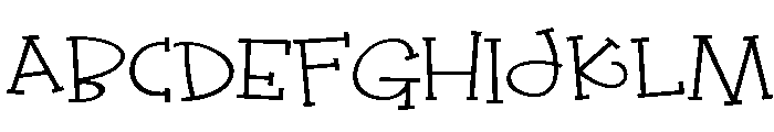 PN Jack Sprat Expanded Font UPPERCASE