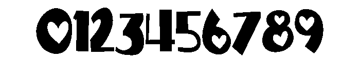 PN Jelly Romance Extra-condensed Font OTHER CHARS
