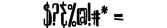 PN Jillion Dollars Condensed Bold Font OTHER CHARS