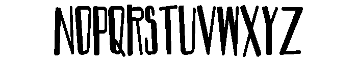 PN Jillion Dollars Condensed Bold Font UPPERCASE