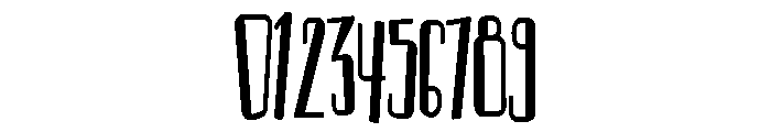 PN Jillion Dollars Condensed Font OTHER CHARS